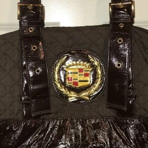 Cadillac vintage duffel bag